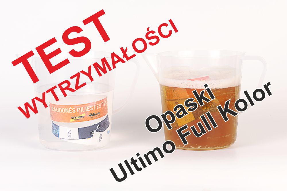 Opaski na rękę Ultimo Full Kolor – idealne na eventy i koncerty